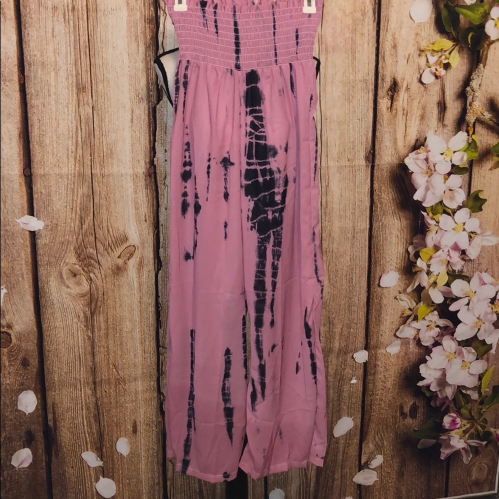 Pink/Navy Lounge Pants- NWOT